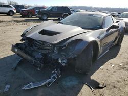 Salvage cars for sale at Cahokia Heights, IL auction: 2015 Chevrolet Corvette Z06 3LZ