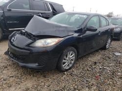 Mazda 3 I salvage cars for sale: 2012 Mazda 3 I