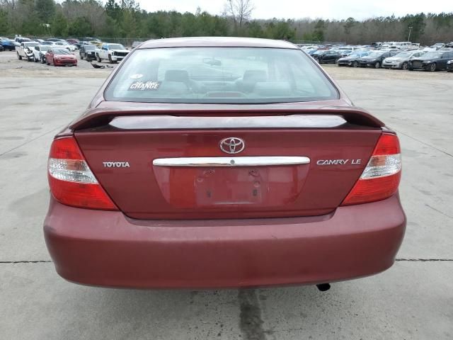 2002 Toyota Camry LE