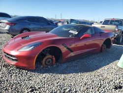 Chevrolet Corvette salvage cars for sale: 2014 Chevrolet Corvette Stingray Z51 3LT