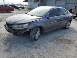 Salvage cars for sale from Copart Corpus Christi, TX: 2015 Honda Accord EXL