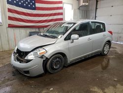 Salvage cars for sale at Lyman, ME auction: 2012 Nissan Versa S