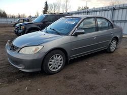 Honda salvage cars for sale: 2004 Honda Civic LX