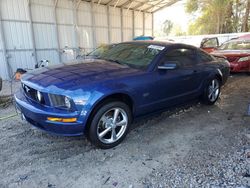 Salvage cars for sale from Copart Midway, FL: 2008 Ford Mustang GT