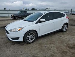 Salvage cars for sale from Copart Bakersfield, CA: 2018 Ford Focus SE