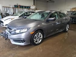 Honda salvage cars for sale: 2018 Honda Civic LX