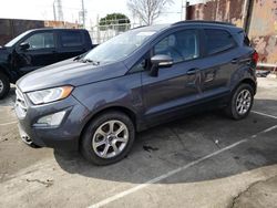 Salvage cars for sale from Copart Wilmington, CA: 2020 Ford Ecosport SE