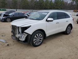 Salvage cars for sale from Copart Gainesville, GA: 2015 Acura MDX Technology