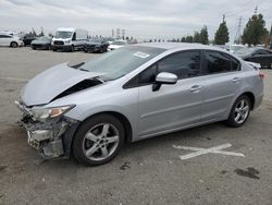 Salvage cars for sale from Copart Rancho Cucamonga, CA: 2014 Honda Civic LX