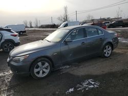 Vehiculos salvage en venta de Copart Montreal Est, QC: 2006 BMW 525 XI