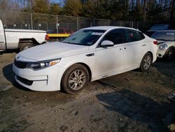 Salvage cars for sale from Copart Waldorf, MD: 2017 KIA Optima LX