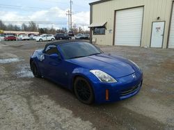 Salvage cars for sale from Copart Oklahoma City, OK: 2006 Nissan 350Z Roadster