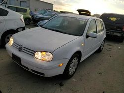 Salvage cars for sale from Copart Martinez, CA: 2003 Volkswagen Golf GL