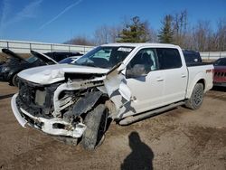Salvage cars for sale from Copart Davison, MI: 2018 Ford F150 Supercrew