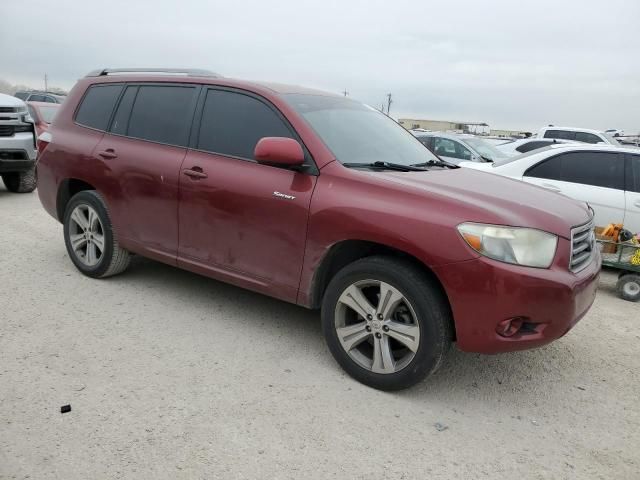 2008 Toyota Highlander Sport