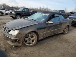 Salvage cars for sale from Copart Duryea, PA: 2004 Mercedes-Benz CLK 500