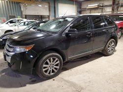 Salvage cars for sale at Eldridge, IA auction: 2013 Ford Edge SEL