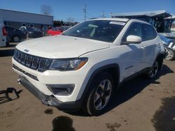 Salvage cars for sale from Copart New Britain, CT: 2021 Jeep Compass Limited