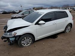 Salvage cars for sale at Davison, MI auction: 2019 Volkswagen Golf S