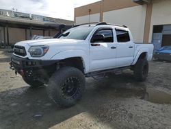 Salvage cars for sale from Copart Hayward, CA: 2015 Toyota Tacoma Double Cab