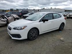 Salvage cars for sale from Copart Vallejo, CA: 2020 Subaru Impreza