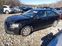 Salvage cars for sale from Copart Candia, NH: 2013 Volkswagen Jetta Base