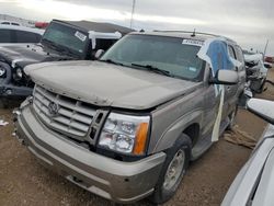 Salvage cars for sale at Amarillo, TX auction: 2003 Cadillac Escalade Luxury