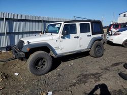 Salvage cars for sale at Windsor, NJ auction: 2014 Jeep Wrangler Unlimited Sport