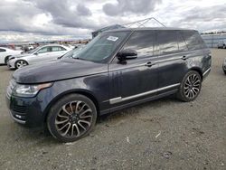 Salvage cars for sale at Antelope, CA auction: 2013 Land Rover Range Rover HSE