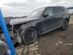 Salvage cars for sale from Copart Woodhaven, MI: 2023 Land Rover Range Rover SE
