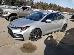 Salvage cars for sale at Eldridge, IA auction: 2020 Toyota Corolla SE