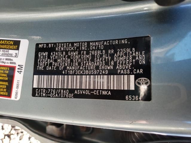 2011 Toyota Camry Base