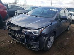 Salvage cars for sale at Elgin, IL auction: 2022 Nissan Versa S