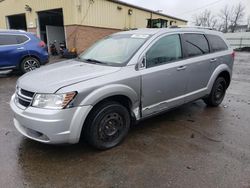 Salvage cars for sale at Marlboro, NY auction: 2017 Dodge Journey SE