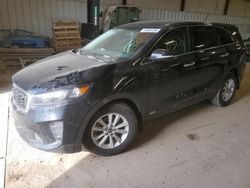 Salvage cars for sale from Copart Lansing, MI: 2020 KIA Sorento L