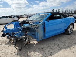 Salvage cars for sale at Houston, TX auction: 2022 Chevrolet Camaro ZL1