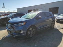 Salvage cars for sale at Jacksonville, FL auction: 2019 Ford Edge Titanium