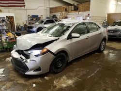 Toyota Corolla salvage cars for sale: 2017 Toyota Corolla L