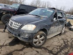 Salvage cars for sale from Copart Marlboro, NY: 2010 Mercedes-Benz ML 350 4matic