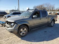 Salvage trucks for sale at Oklahoma City, OK auction: 2007 Nissan Frontier Crew Cab LE