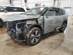 Salvage cars for sale at Franklin, WI auction: 2021 Nissan Rogue SL