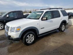 Ford Explorer salvage cars for sale: 2007 Ford Explorer XLT