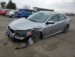 Honda salvage cars for sale: 2017 Honda Civic EX