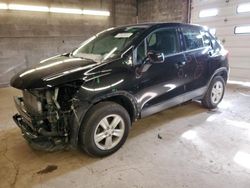 Salvage cars for sale at Angola, NY auction: 2018 Chevrolet Trax LS