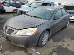 Pontiac salvage cars for sale: 2006 Pontiac G6 SE1