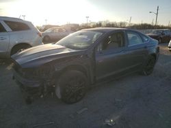 Salvage cars for sale at Indianapolis, IN auction: 2019 Ford Fusion SE