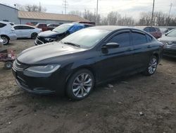 Salvage cars for sale from Copart Columbus, OH: 2015 Chrysler 200 S