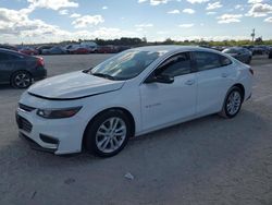 Salvage cars for sale from Copart West Palm Beach, FL: 2018 Chevrolet Malibu LT