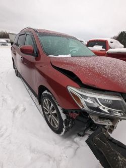 Salvage cars for sale at London, ON auction: 2014 Nissan Pathfinder S