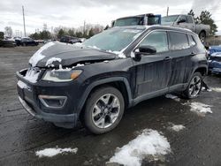 Salvage cars for sale at Denver, CO auction: 2018 Jeep Compass Limited